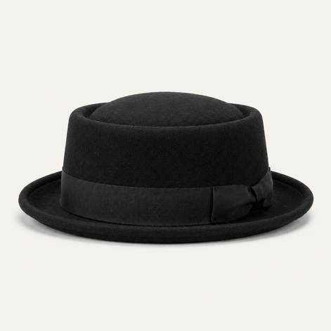 Minimalist Felt Pork Pie Hats