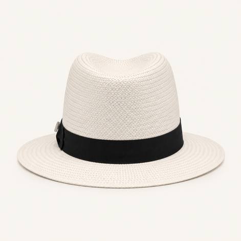 Minimalist Woven Fedora Hats