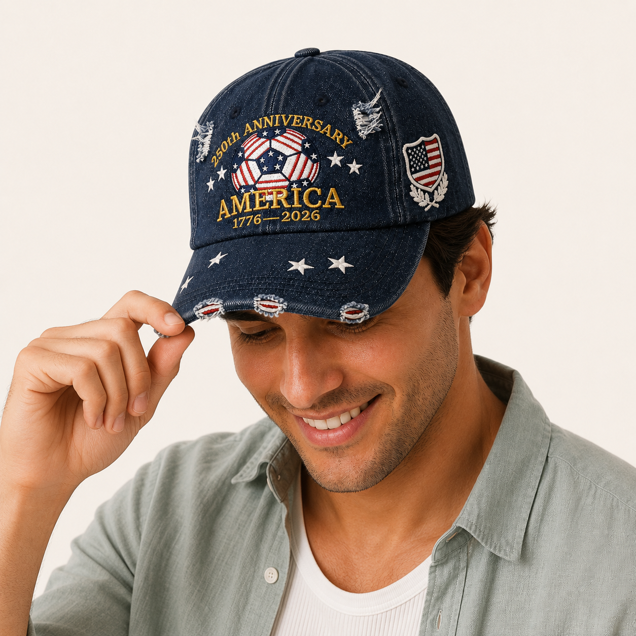 America 250th Soccer Cap