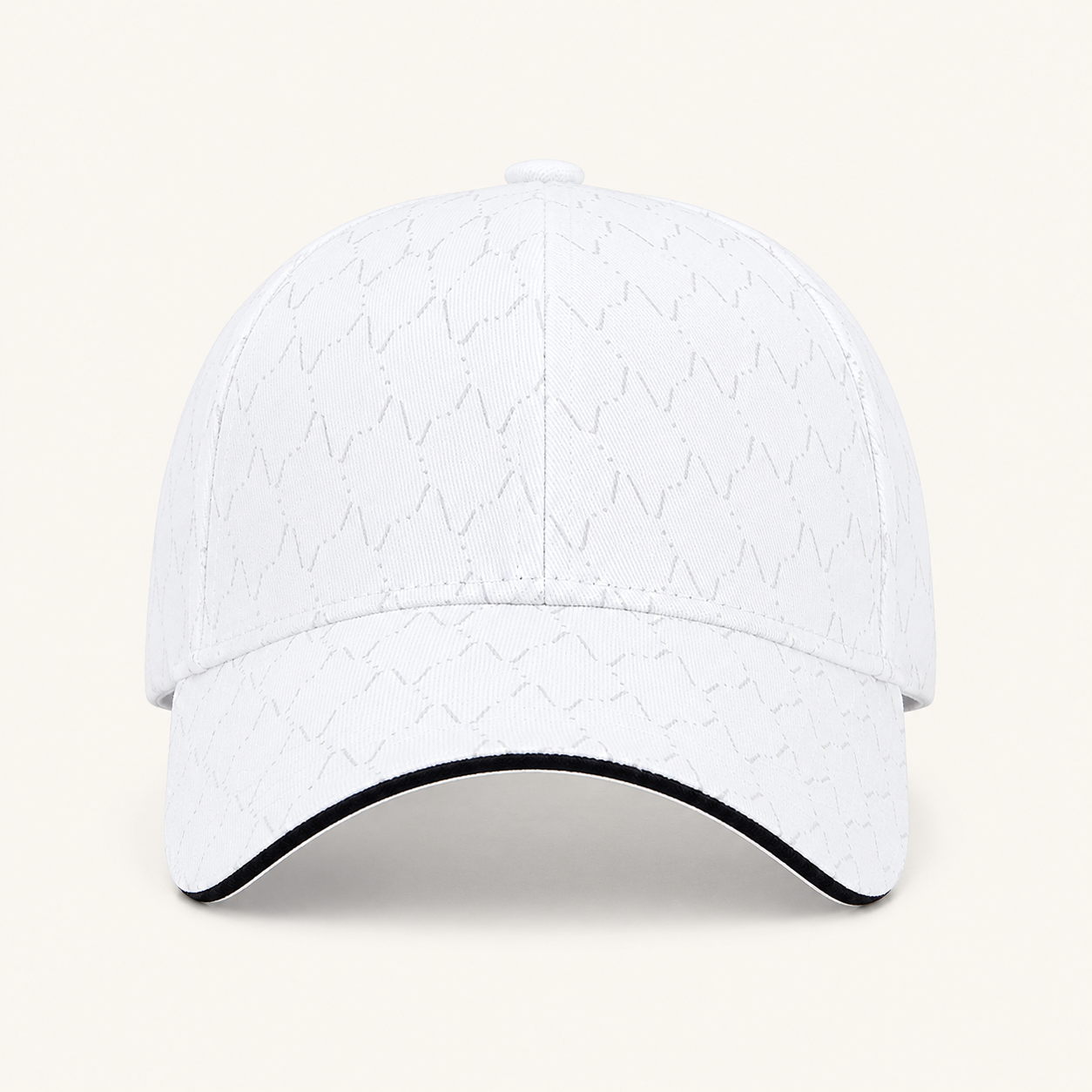 Geometric Stitch Baseball Cap