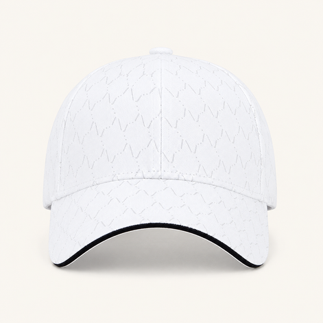 Geometric Stitch Baseball Cap