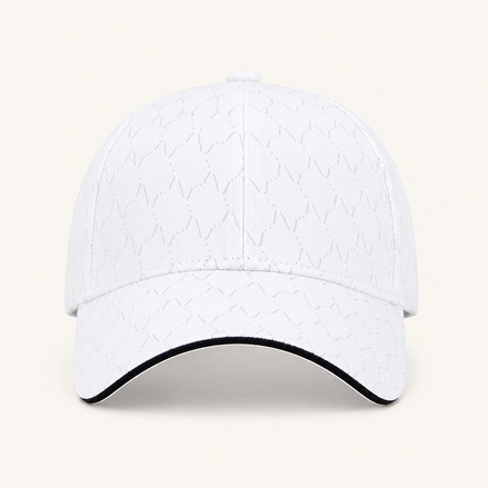 Geometric Stitch Baseball Cap