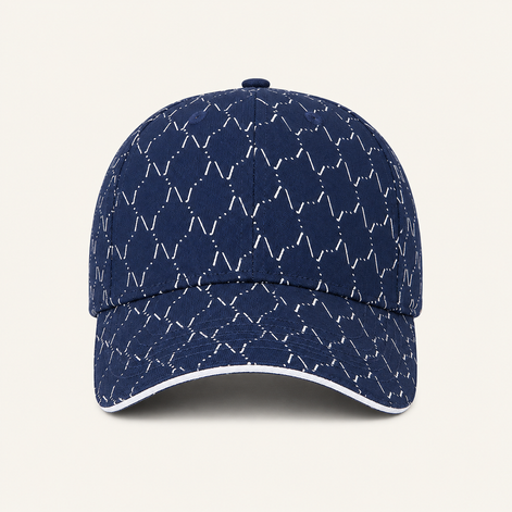 Geometric Stitch Baseball Cap