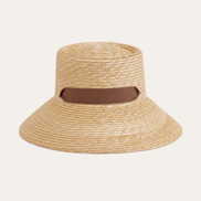 Ribbon Straw Sun Hat