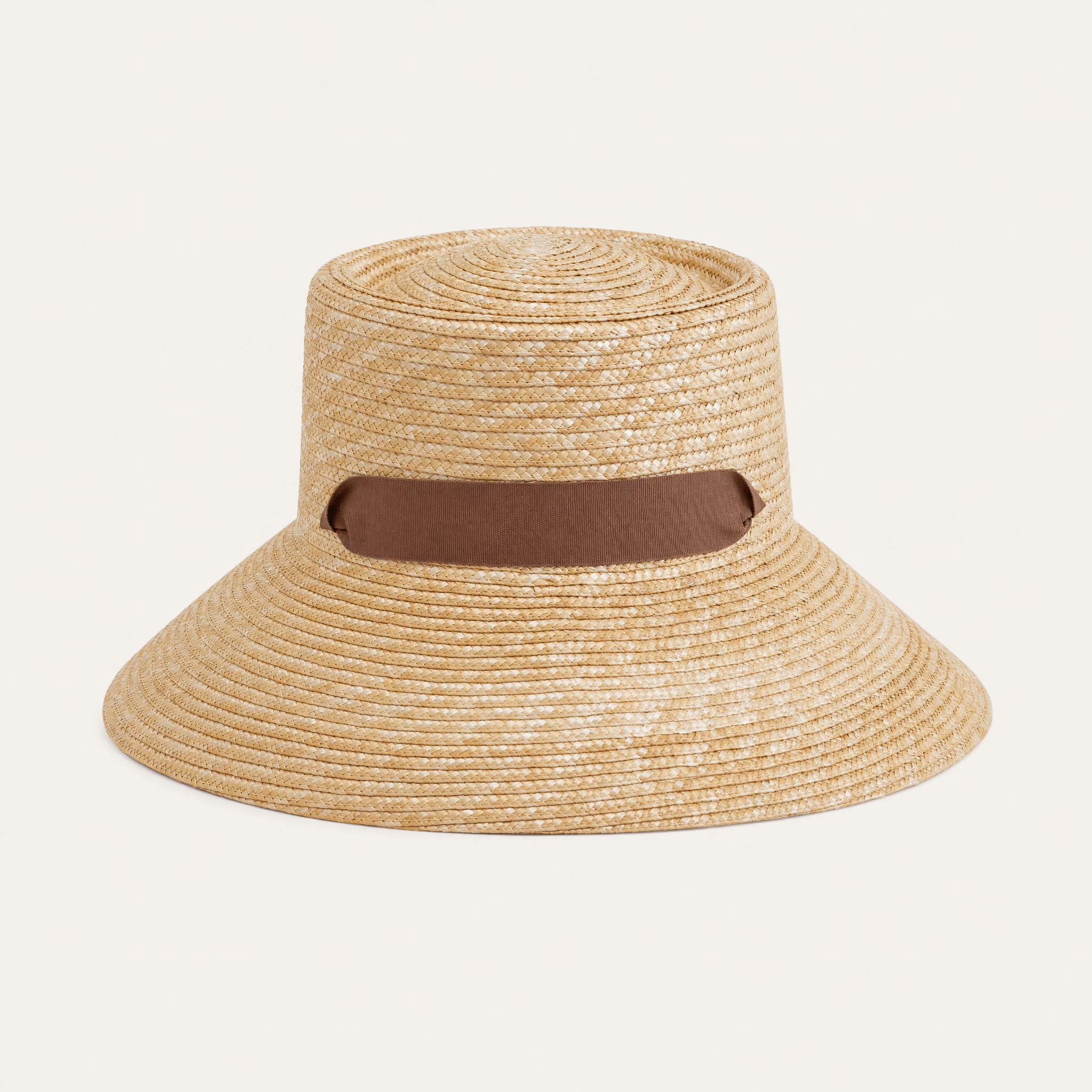 Ribbon Straw Sun Hat