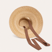 Ribbon Straw Sun Hat