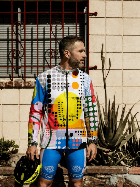 Modern Halftone Dot Geo Pulse Pro Aero Windbreaker Jacket