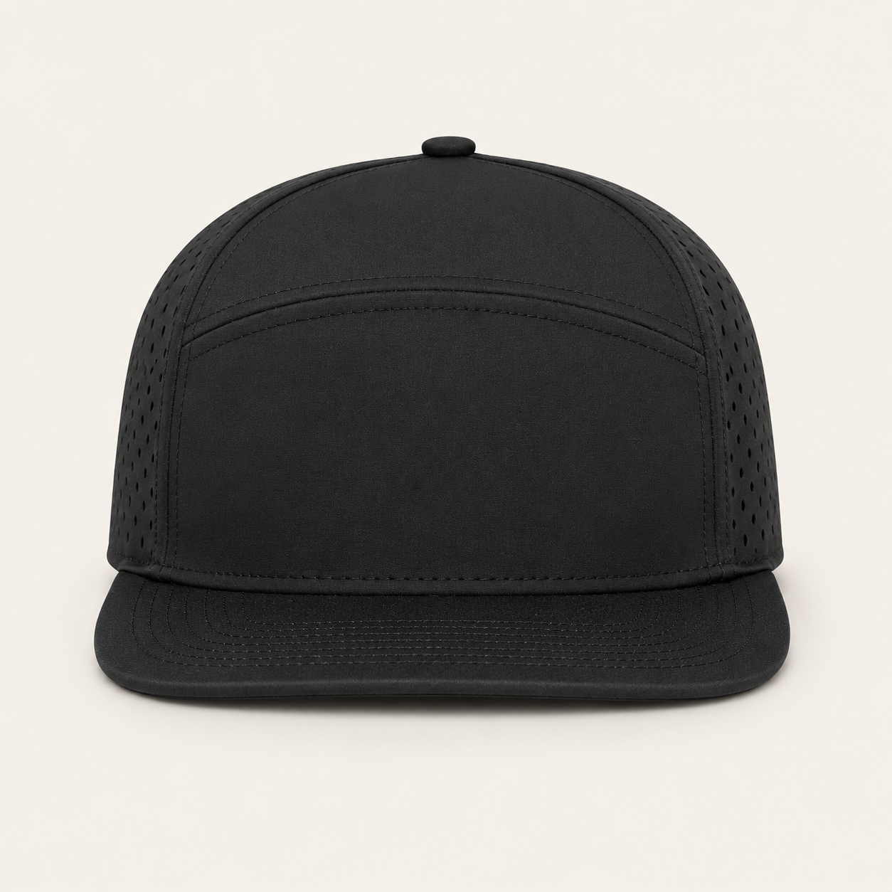 Ventilated Flat-Brim Cap
