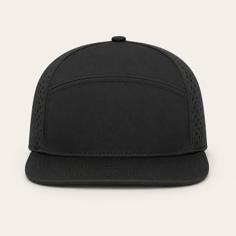Ventilated Flat-Brim Cap