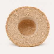 Frayed Straw Sun Hat