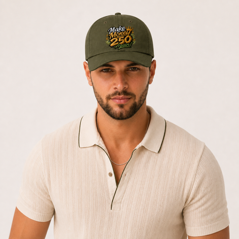 Make Money 250 Baseball Caps