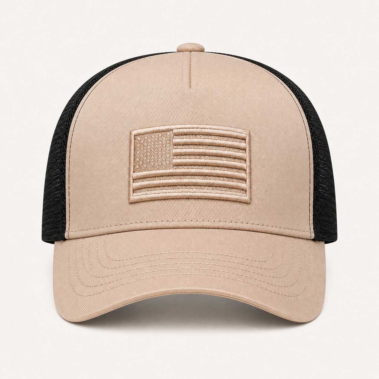 Tonal Flag Trucker Cap