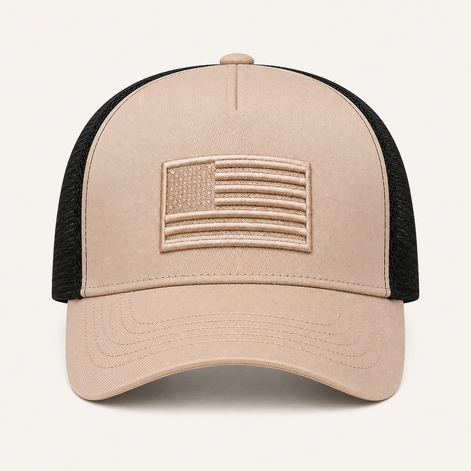 Tonal Flag Trucker Cap