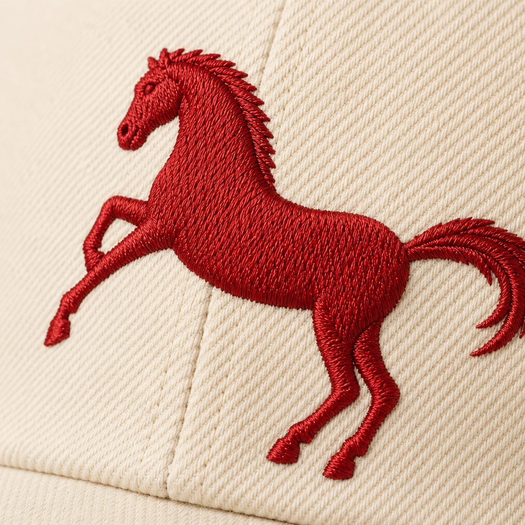 Red Horse Baseball Cap
