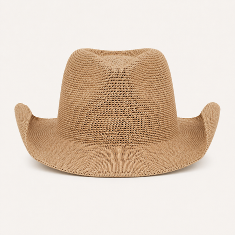 Raffia Cowboy Sun Hat