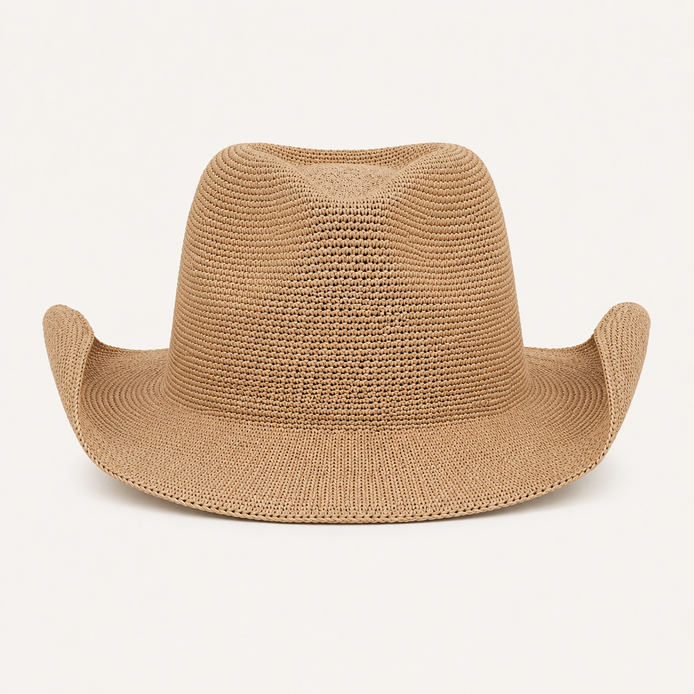 Raffia Cowboy Sun Hat