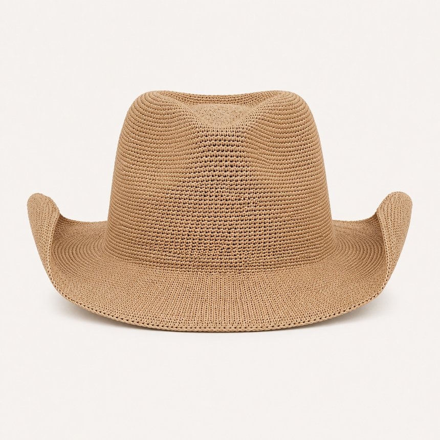 Raffia Cowboy Sun Hat