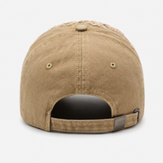 Distressed Khaki Baseball Cap