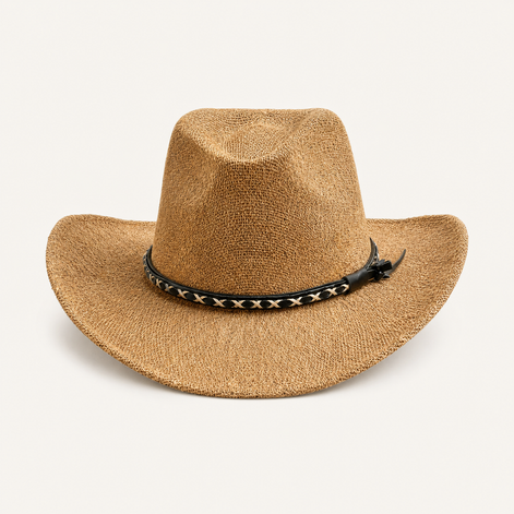 Western Braid Cowboy Hat