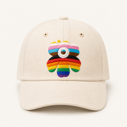 Rainbow Bee Baseball Cap