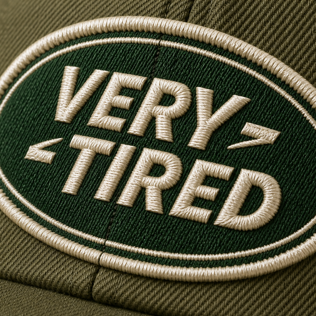 Very Tired Baseball Cap