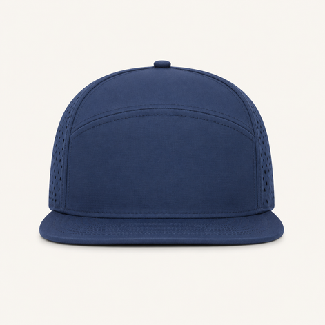 Ventilated Flat-Brim Cap