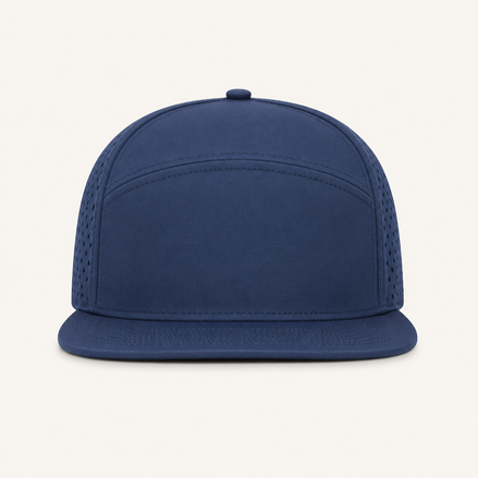 Ventilated Flat-Brim Cap