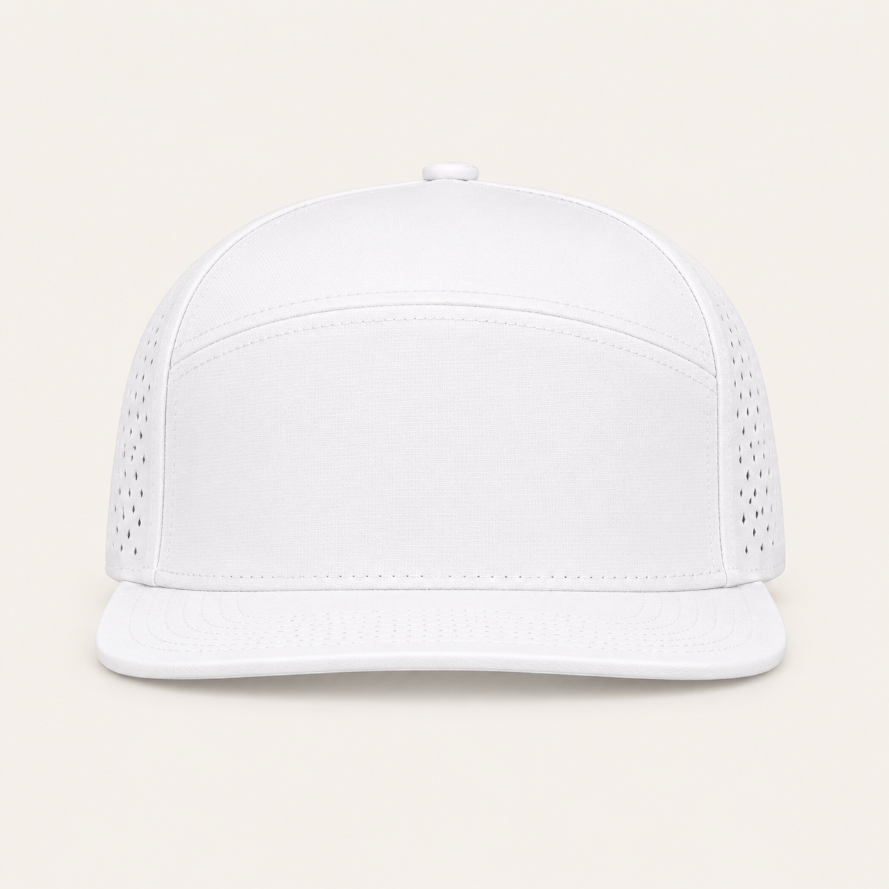 Ventilated Flat-Brim Cap