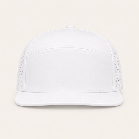 Ventilated Flat-Brim Cap