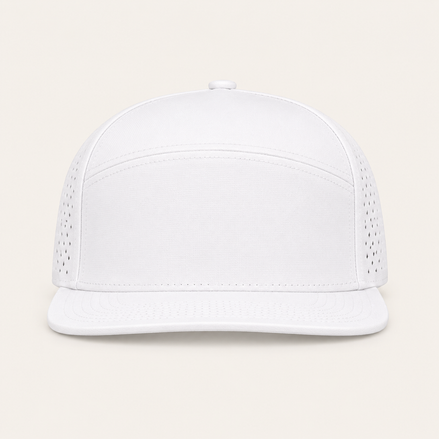 Ventilated Flat-Brim Cap
