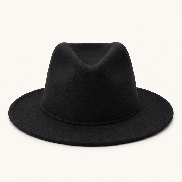 Floral Western Wide-Brim Hat