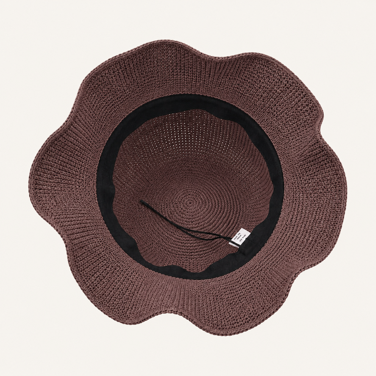 Packable Paper Straw Sun Hat