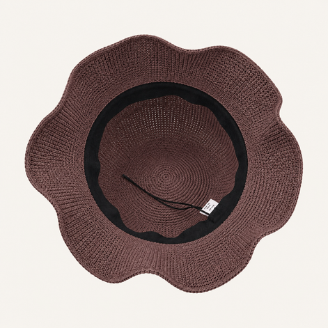 Packable Paper Straw Sun Hat