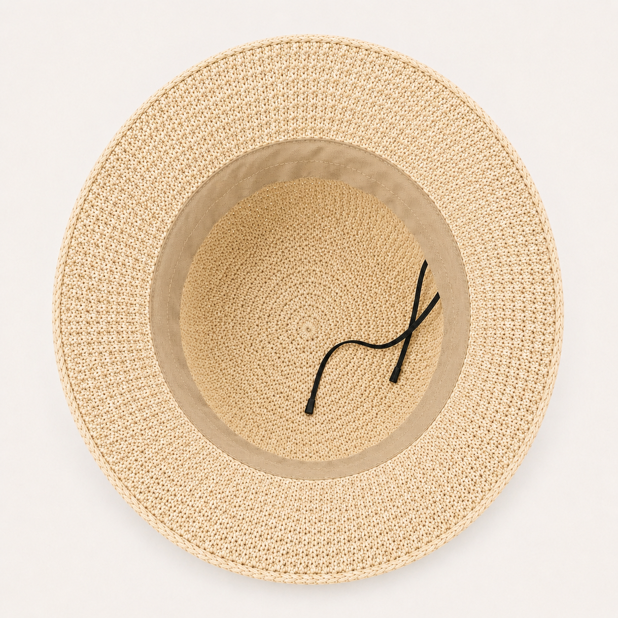 Packable Paper Straw Bucket Hat