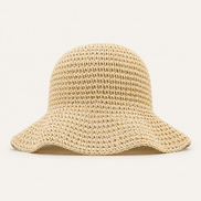 Packable Paper Straw Bucket Hat