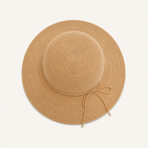 Packable Straw Sun Hat