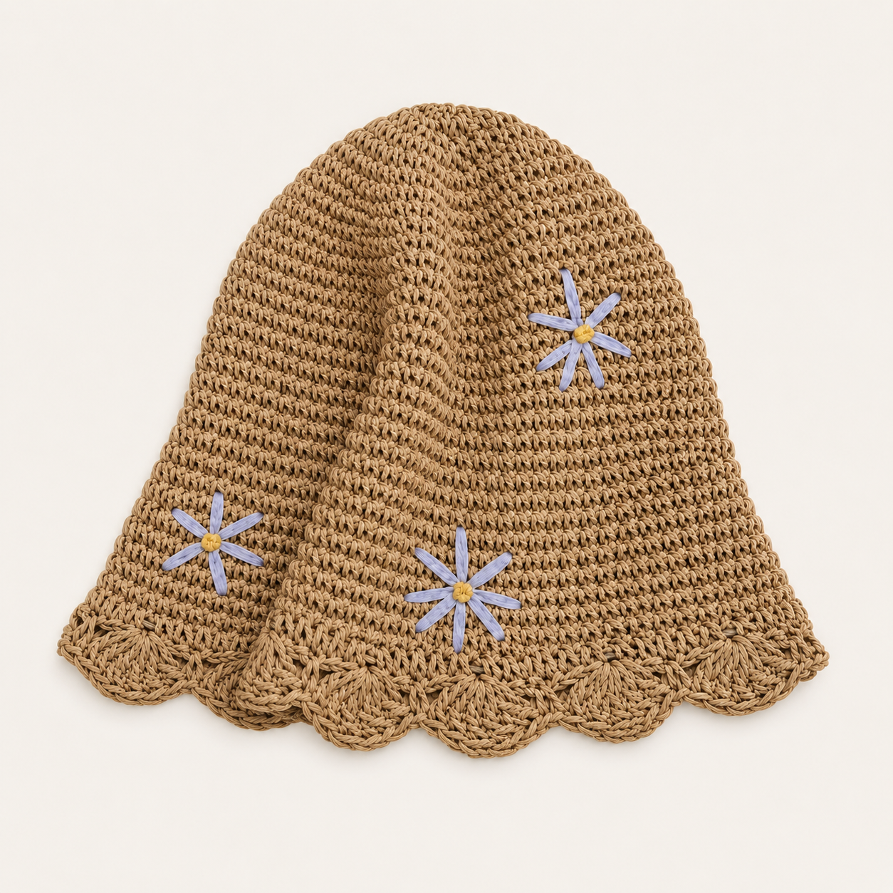 Daisy Crochet Sun Hat