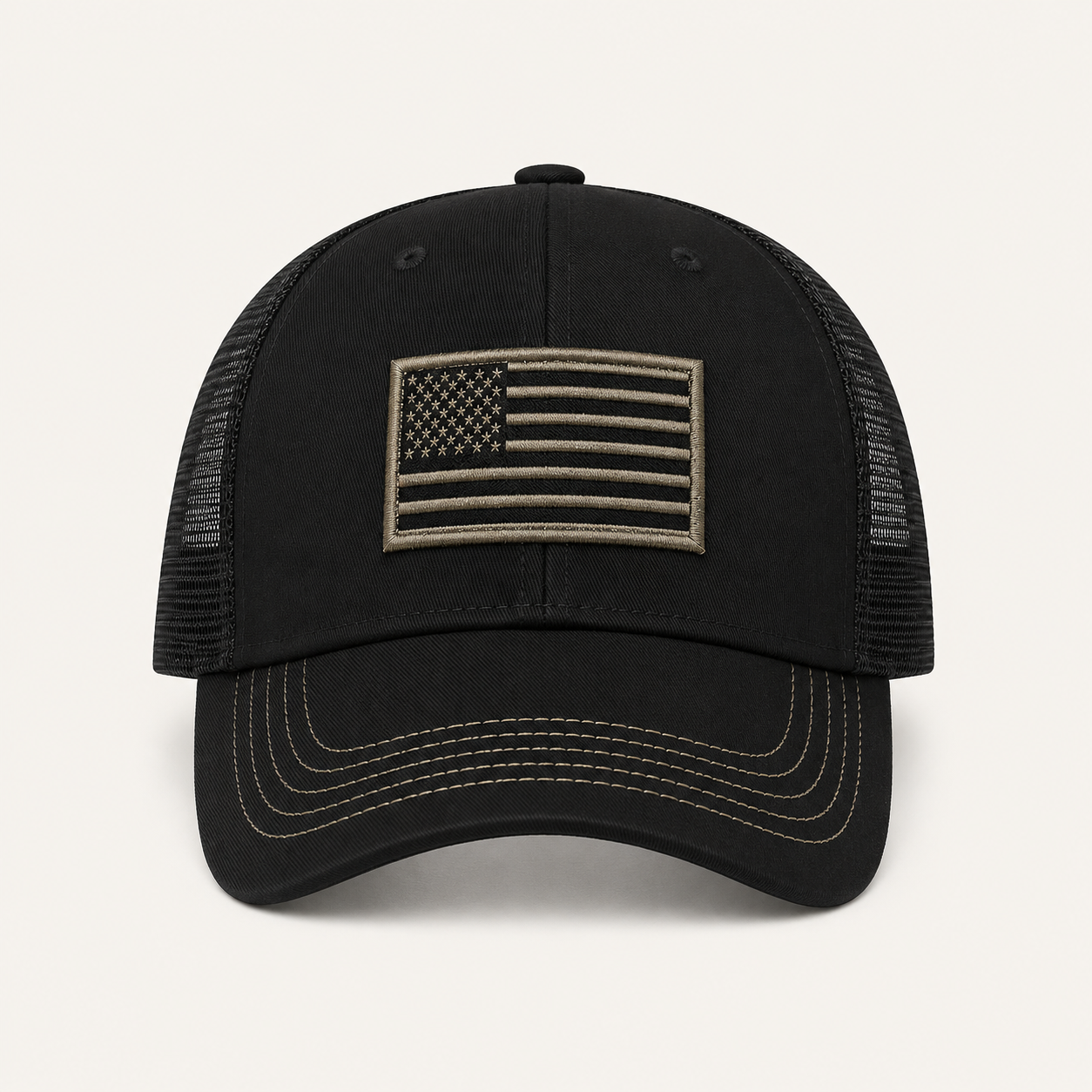 Tonal Flag Trucker Cap