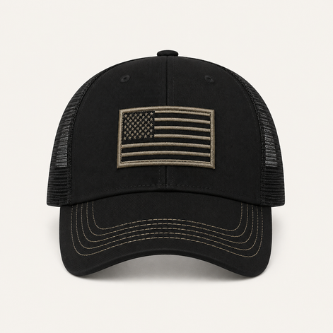 Tonal Flag Trucker Cap