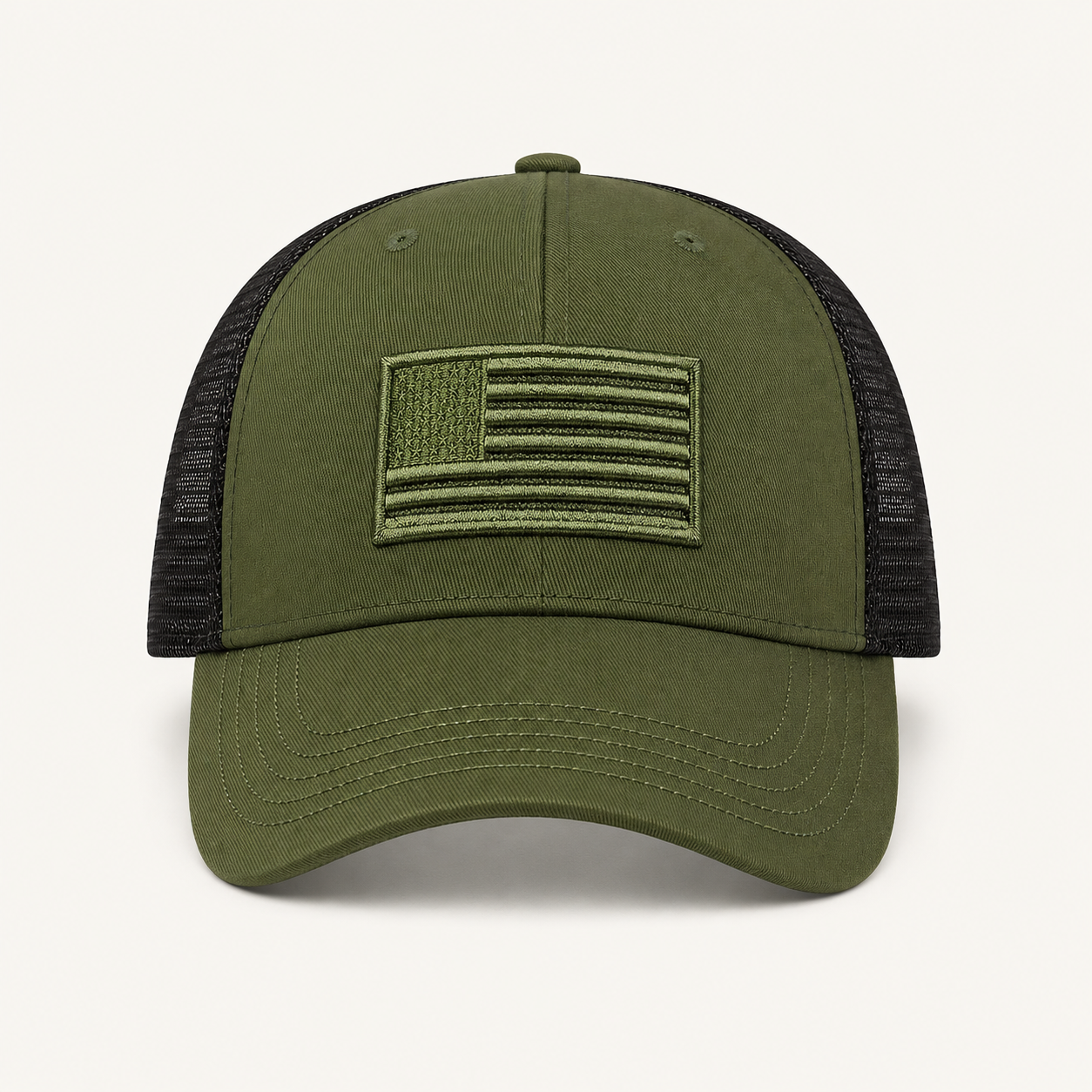 Tonal Flag Trucker Cap
