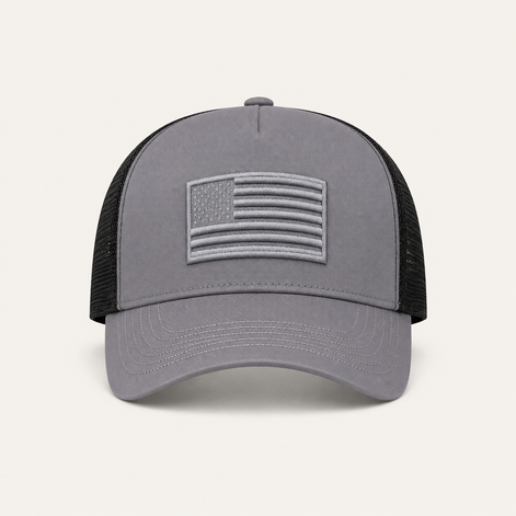 Tonal Flag Trucker Cap