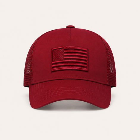 Tonal Flag Trucker Cap