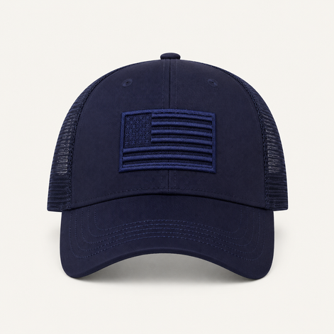 Tonal Flag Trucker Cap